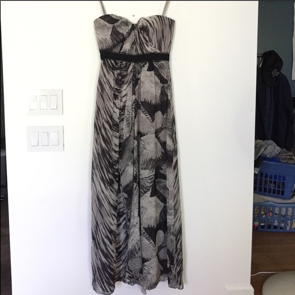 BCBG strapless dress